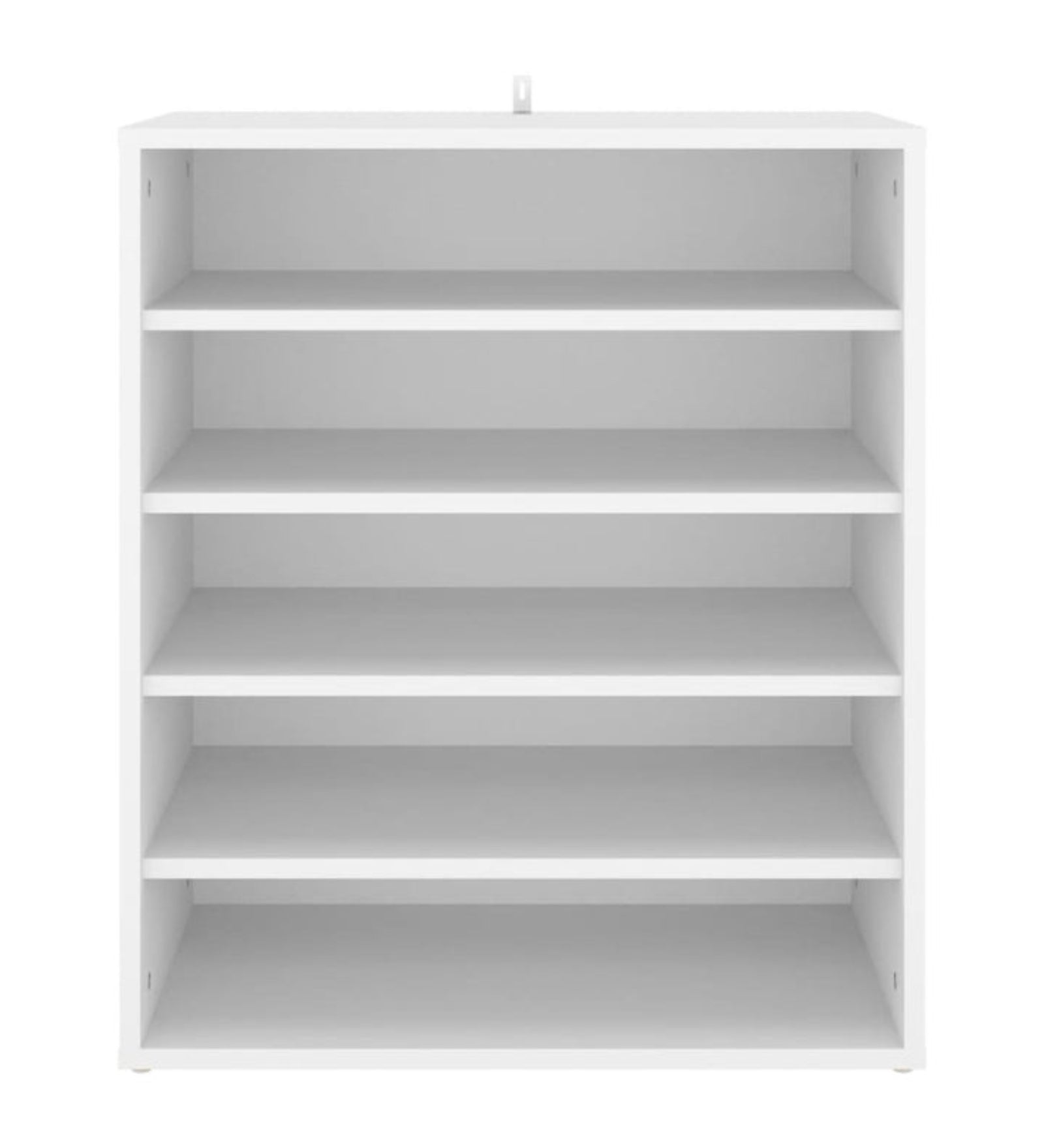 Melia Shoe Rack in Frosty White Finish