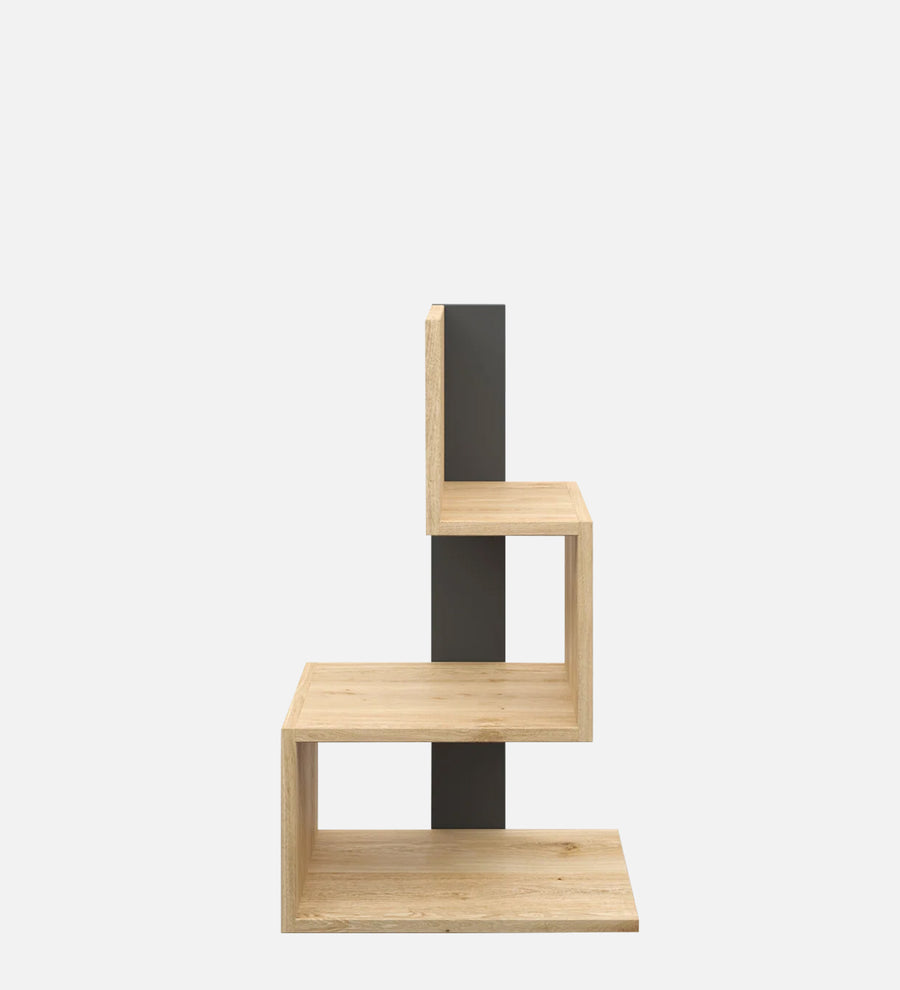 Soli Bedside Table in Wenge & Oral Walnut Finish - Febonic Living