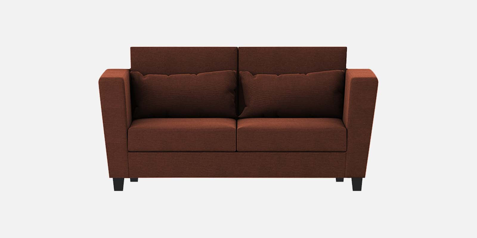 Tokyo Fabric 2 Seater Sofa in Coffee Brown Colour