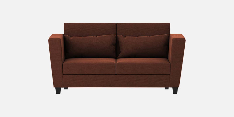 Tokyo Fabric 2 Seater Sofa In Coffee Brown Colour - Febonic Living