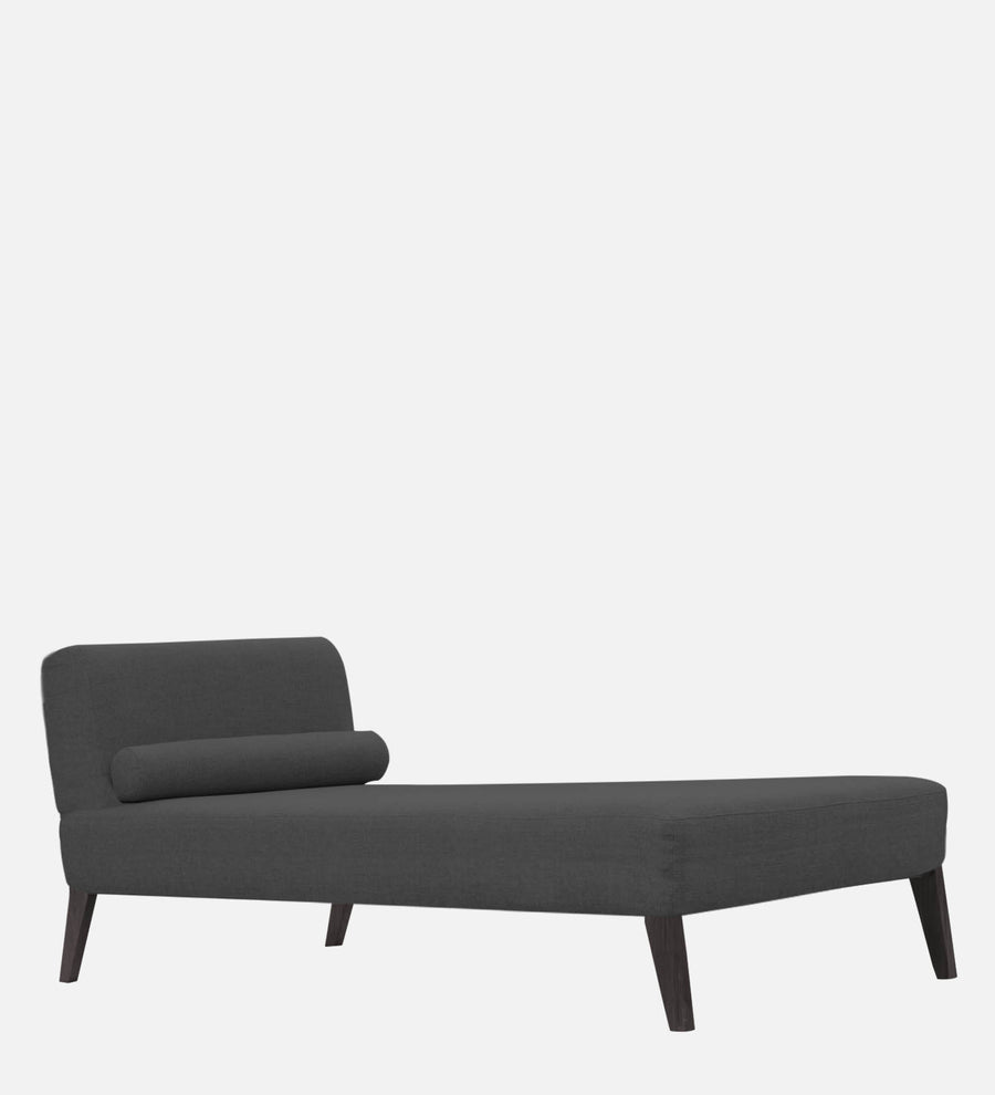 Noce Fabric Chaise Lounger In Charcoal Grey Colour - Febonic Living