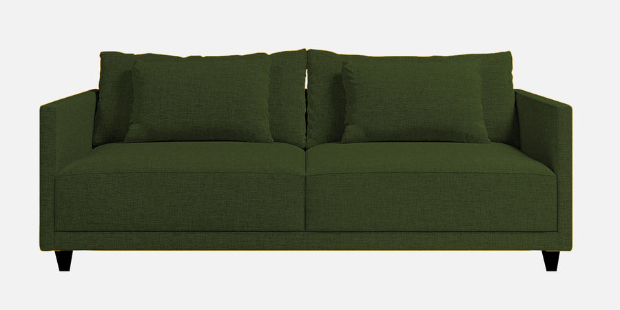 Kera Fabric 2 Seater Sofa In Olive Green Colour - Febonic Living