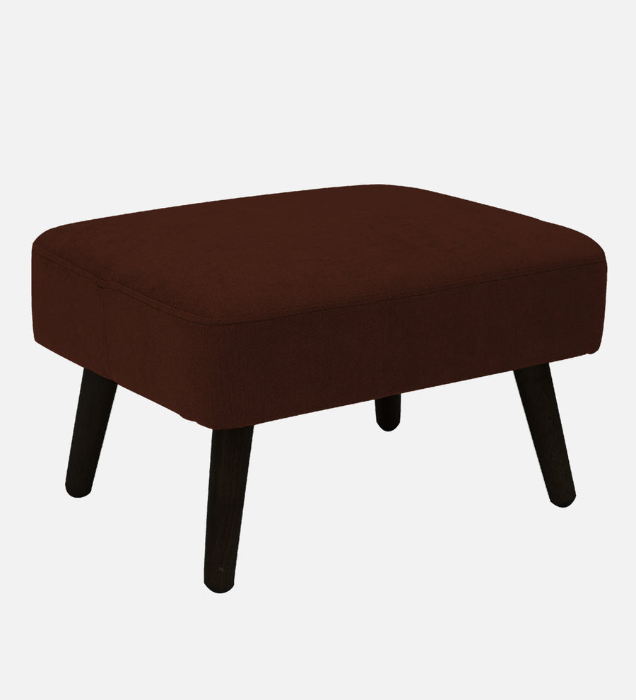 Luke Fabric Foot Stool In Coffee Brown Colour - Febonic Living