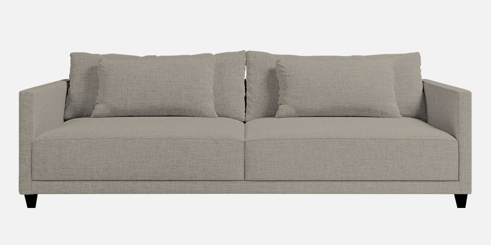 Kera Fabric 3 Seater Sofa in Ash Grey Colour