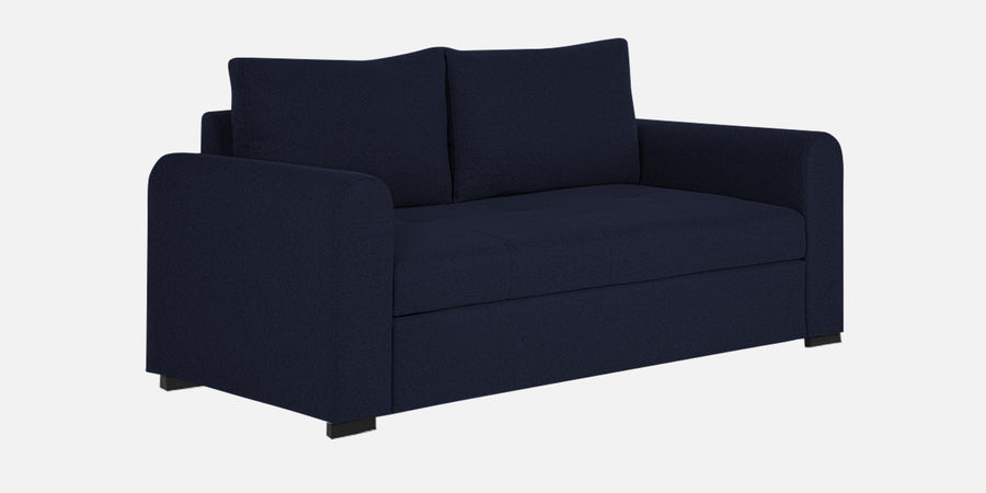 Sigma Fabric 2 Seater Sofa In Royal Blue Colour - Febonic Living
