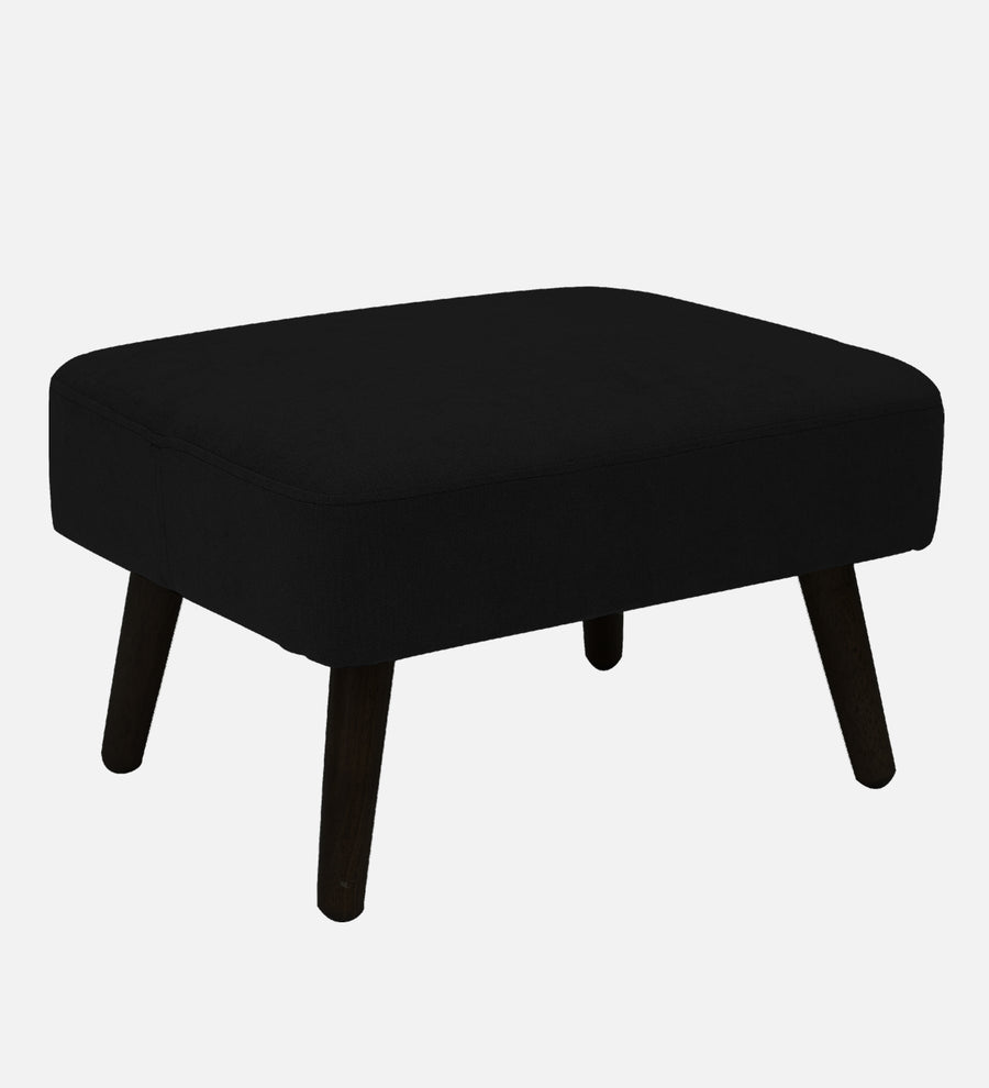Luke Fabric Foot Stool In Zed Black Colour - Febonic Living