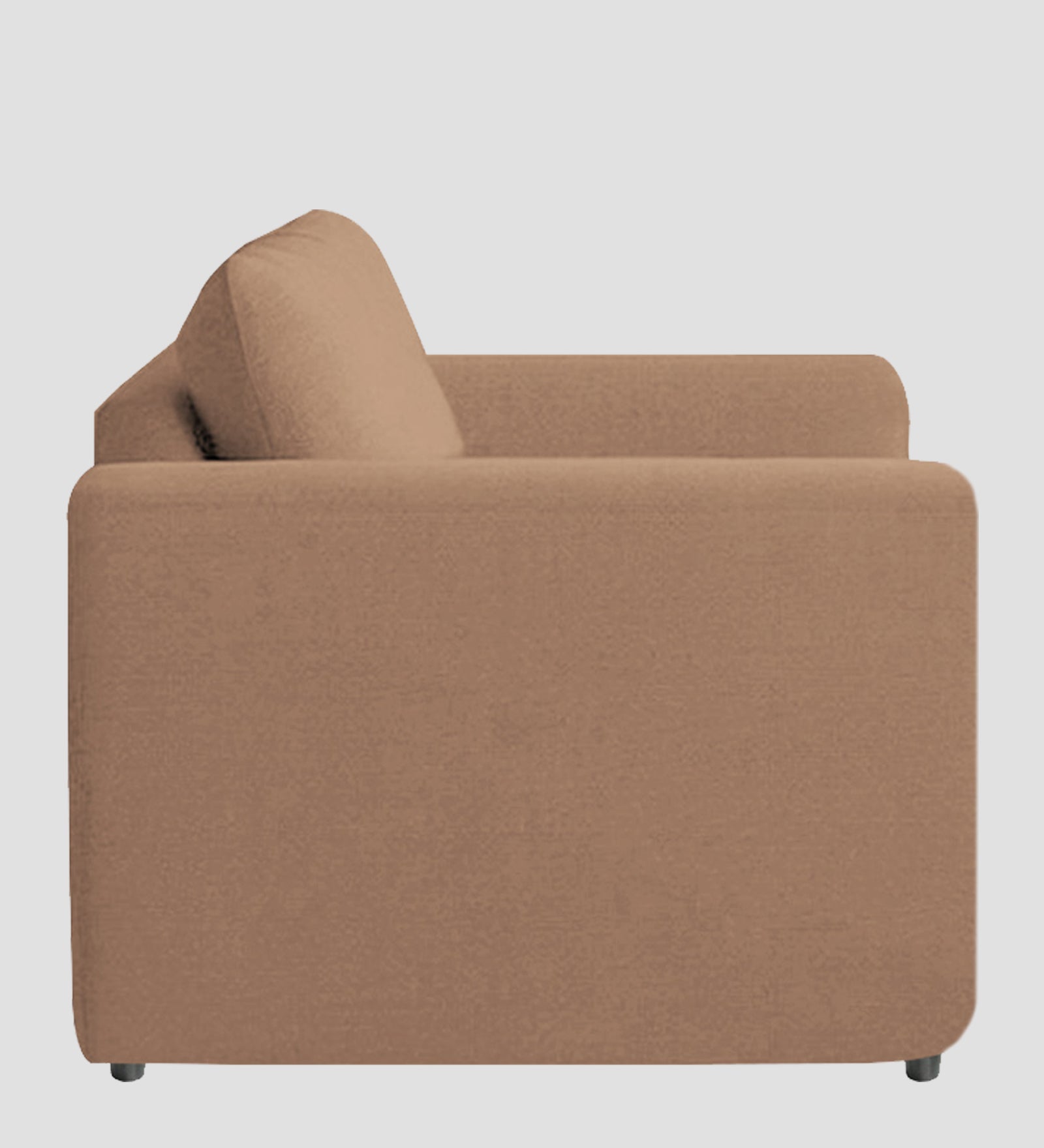 Jack Fabric 1 Seater Sofa In  Cosmic Beige Colour - Febonic Living