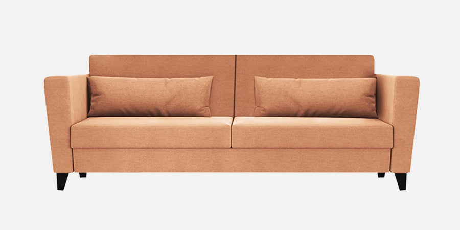 Tokyo Fabric 3 Seater Sofa In Cosmic Beige Colour - Febonic Living