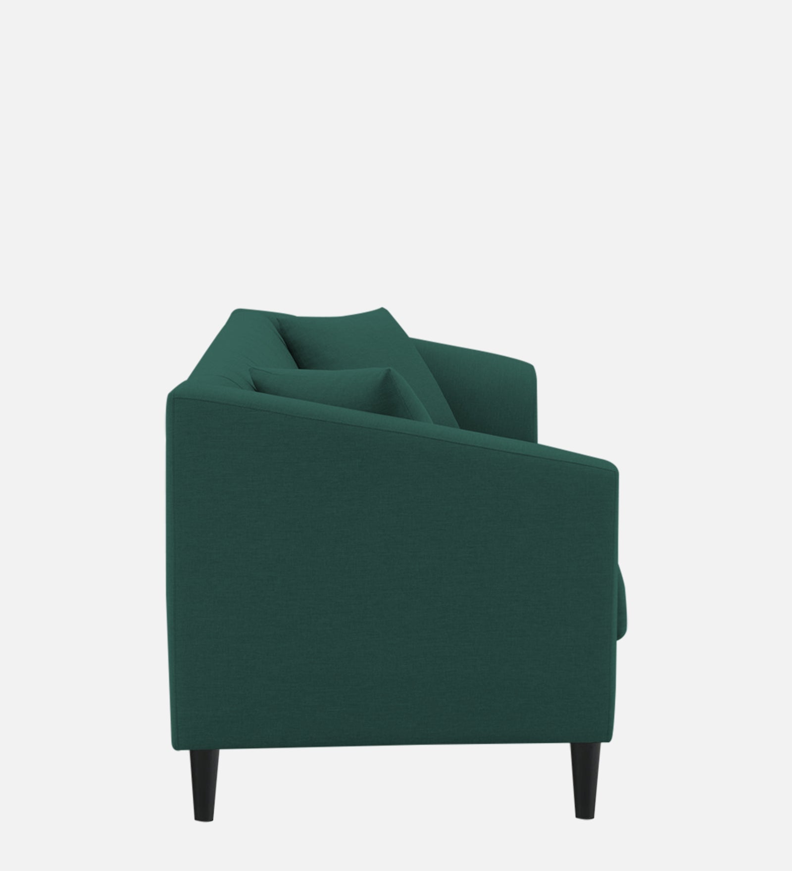 Polon Fabric 1 Seater Sofa In Sage Green Colour