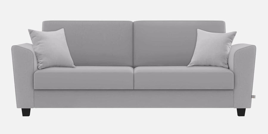 Daku Fabric 3 Seater Sofa In Lit Grey Colour - Febonic Living