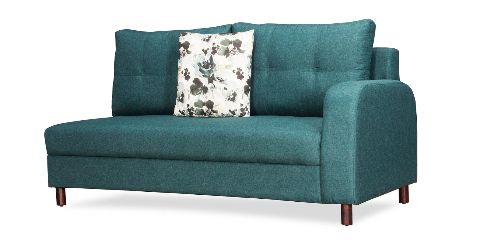 Sadie Fabric 8 Seater Corner Sofa in Sea Green Colour