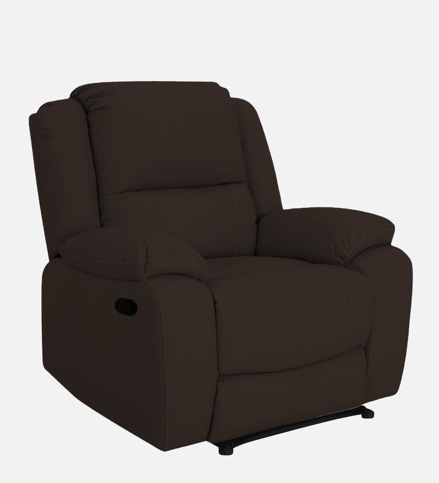 Adley Fabric 1 Seater Motorized Recliner In Coco Brown Colour - Febonic Living