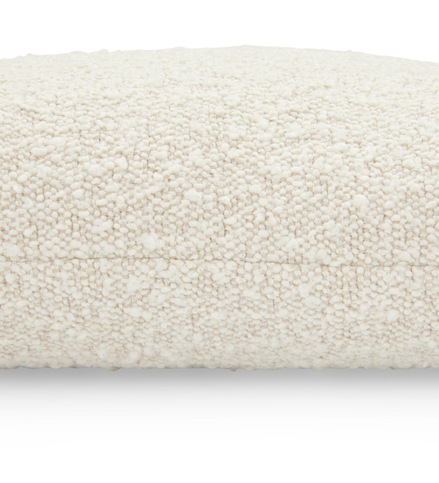 Gabi Boucle 20X12 Fiber Pillows In Shell White Colour Pack Of 2 - Febonic Living