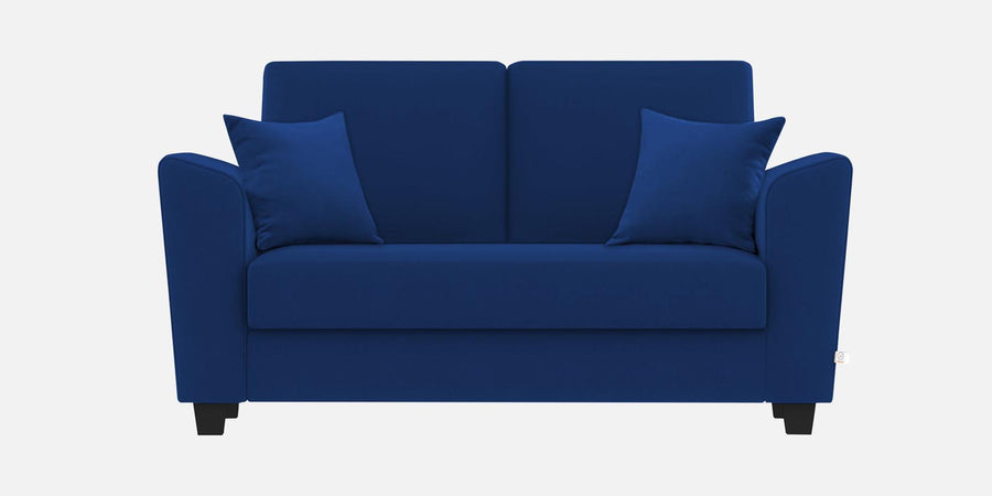 Daku Fabric 2 Seater Sofa In Royal Blue Colour - Febonic Living