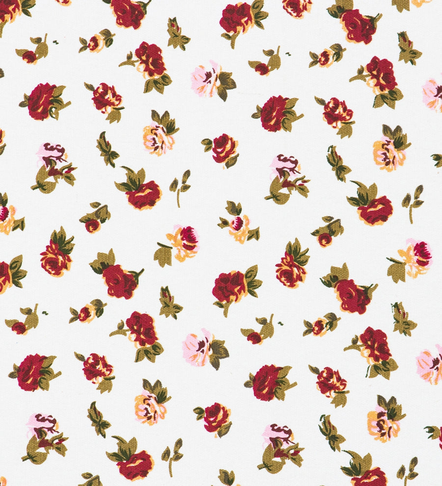 Moly Floral Print Fabric Accent Chair In Multi Colour - Febonic Living