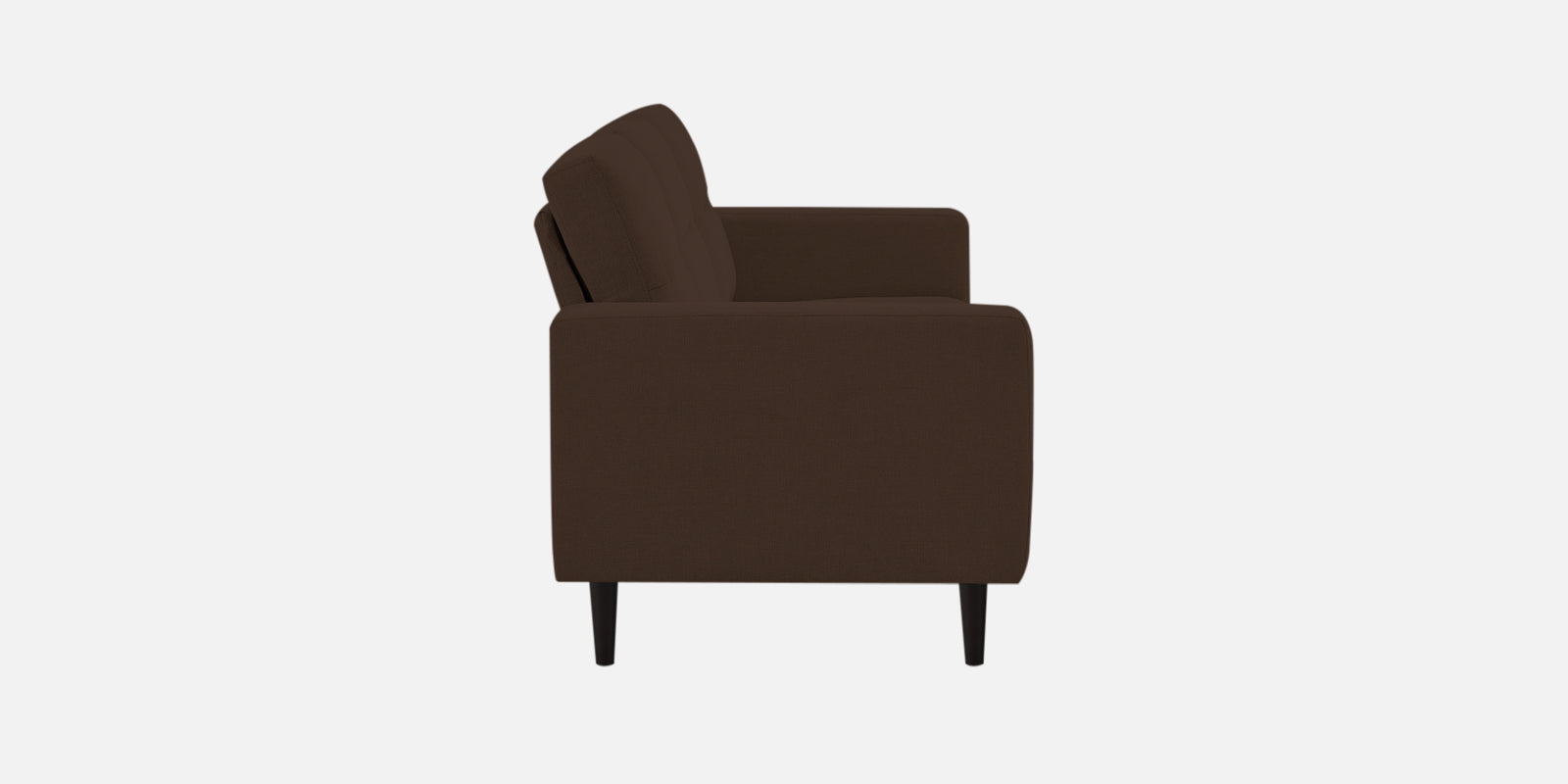 Harbel Fabric 3 Seater Sofa In Cidar Brown Colour