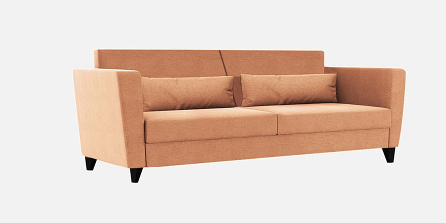 Tokyo Fabric 3 Seater Sofa In Cosmic Beige Colour - Febonic Living