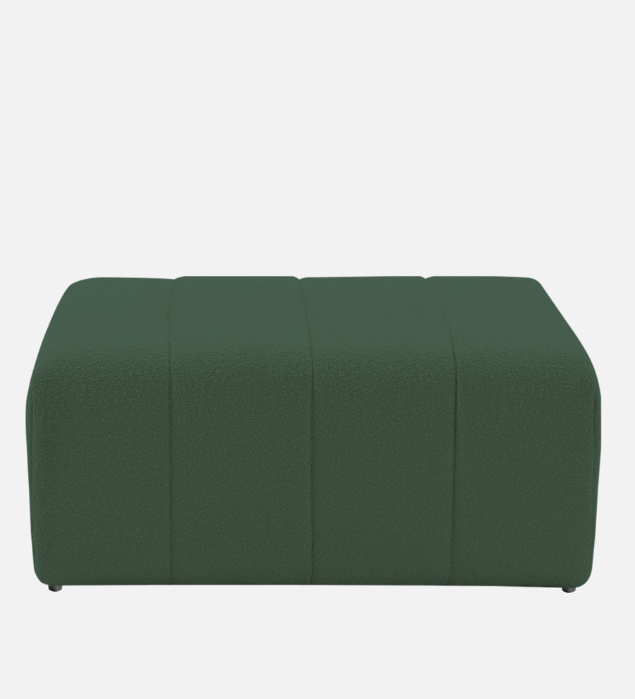 Lark Boucle Bench In Bottle Green Colour - Febonic Living