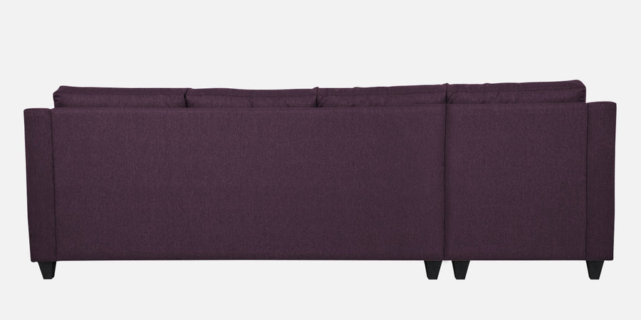 Welly Fabric Rhs Sectional Sofa 3 Lounger In Greek Purple Colour - Febonic Living