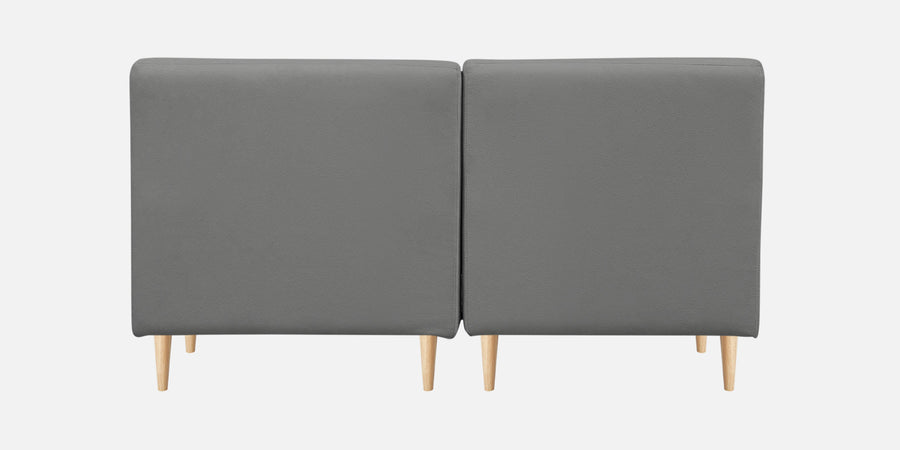 Woody Fabric 2 Seater Sofa In Smoke Grey Colour - Febonic Living