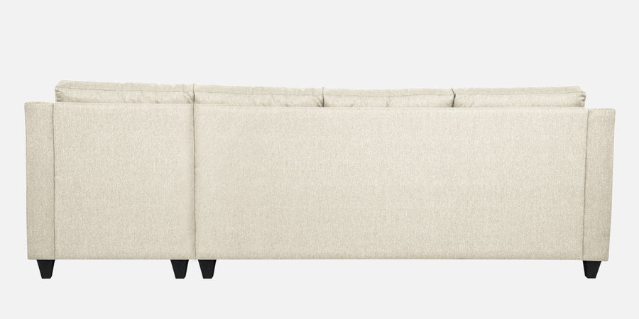 Welly Fabric Lhs Sectional Sofa 3 Lounger In Ivory Cream Colour - Febonic Living