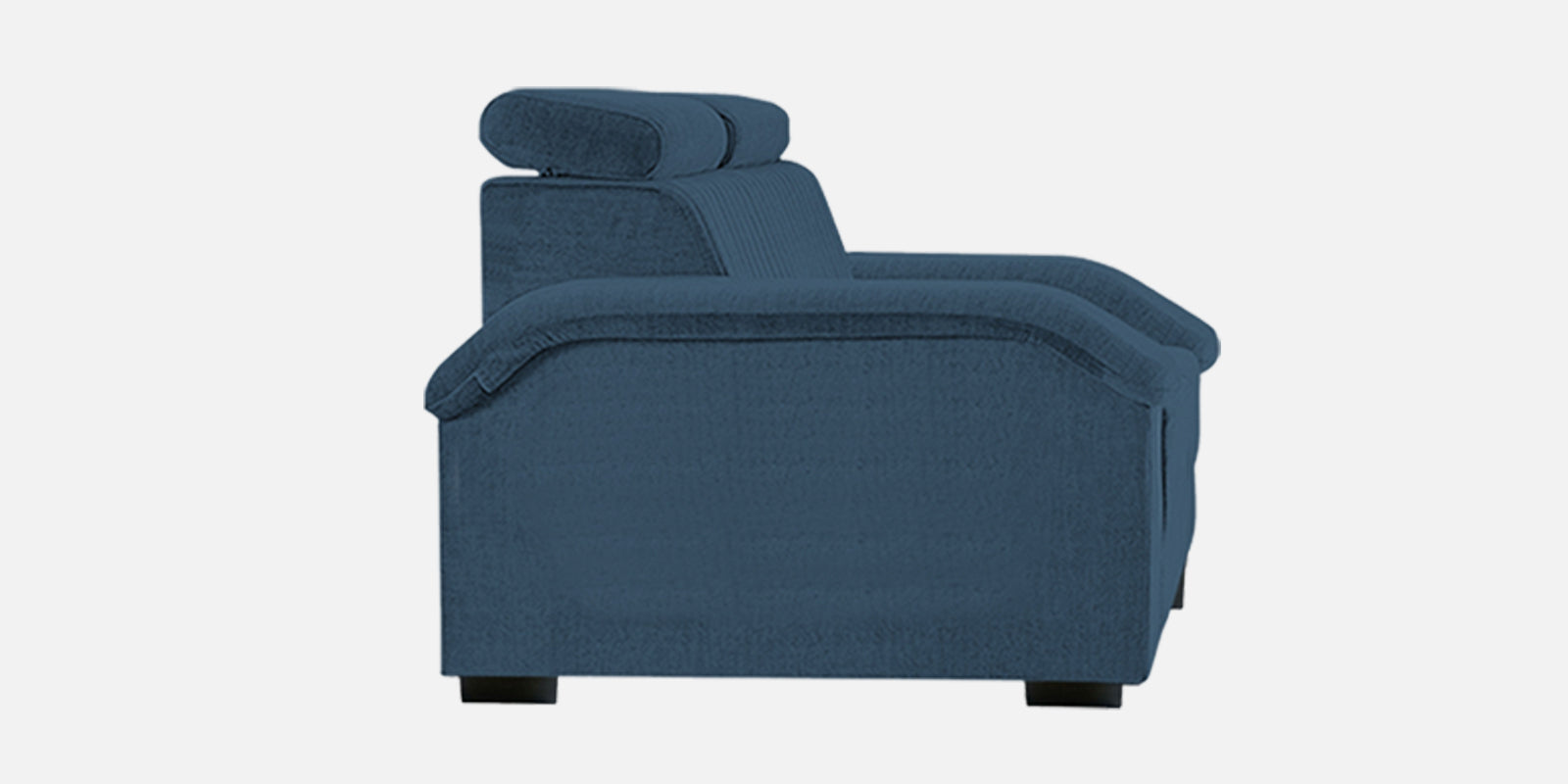 Draco Fabric 2 Seater Sofa In Light Blue Colour - Febonic Living
