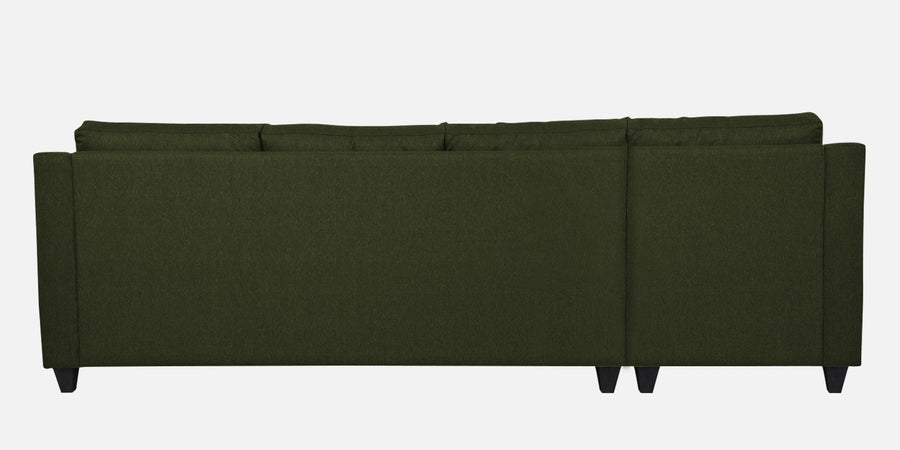 Welly Fabric Rhs Sectional Sofa 3 Lounger In Olive Green Colour - Febonic Living
