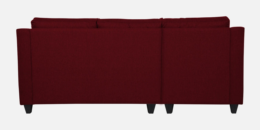 Welly Fabric Rhs Sectional Sofa 2 Lounger In Ruby Red Colour - Febonic Living