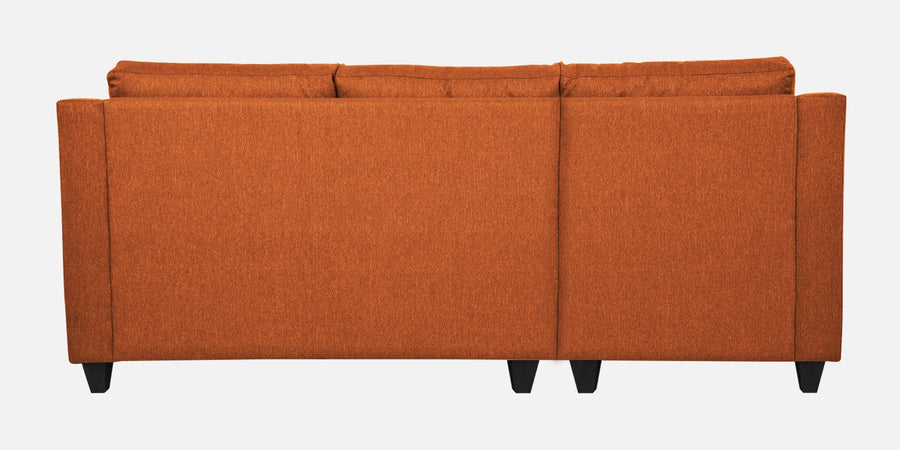 Welly Fabric Rhs Sectional Sofa 2 Lounger In Vivid Orange Colour - Febonic Living