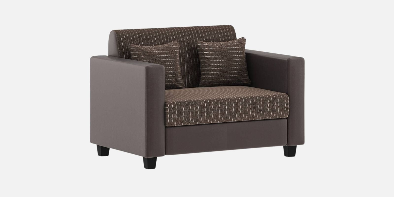 Baley Fabric 2 Seater Sofa in Lama Brown Colour