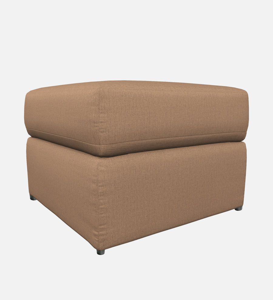 Penny Fabric Ottoman In Cookie Beige Colour With Storage - Febonic Living