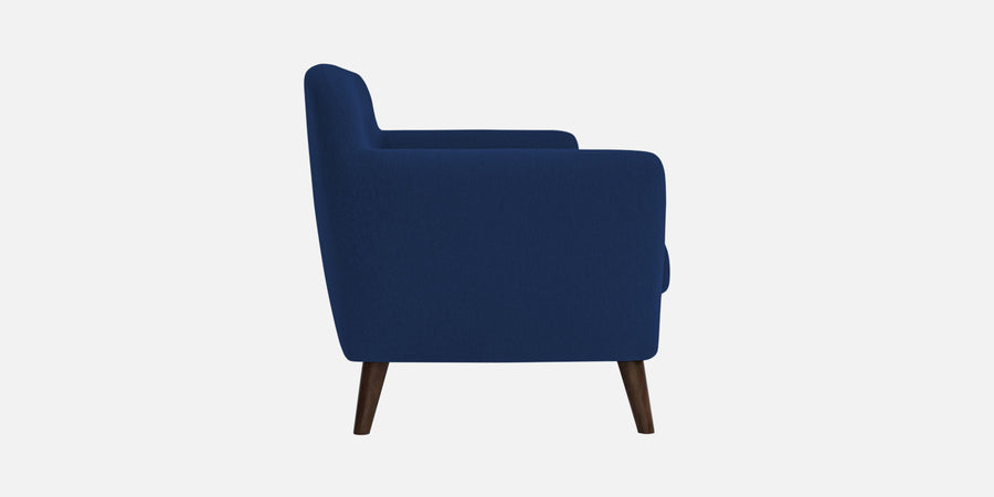 Goofy Fabric 3 Seater Sofa In Royal Blue Colour - Febonic Living