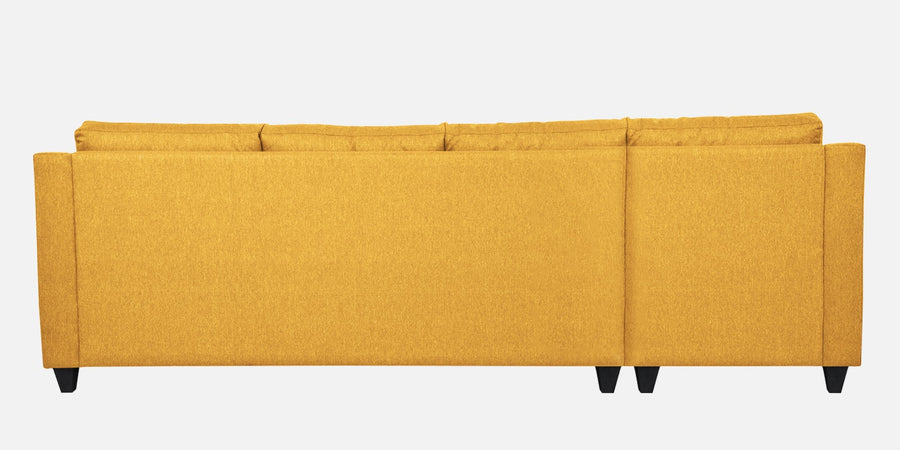Welly Fabric Rhs Sectional Sofa 3 Lounger In Bold Yellow Colour - Febonic Living