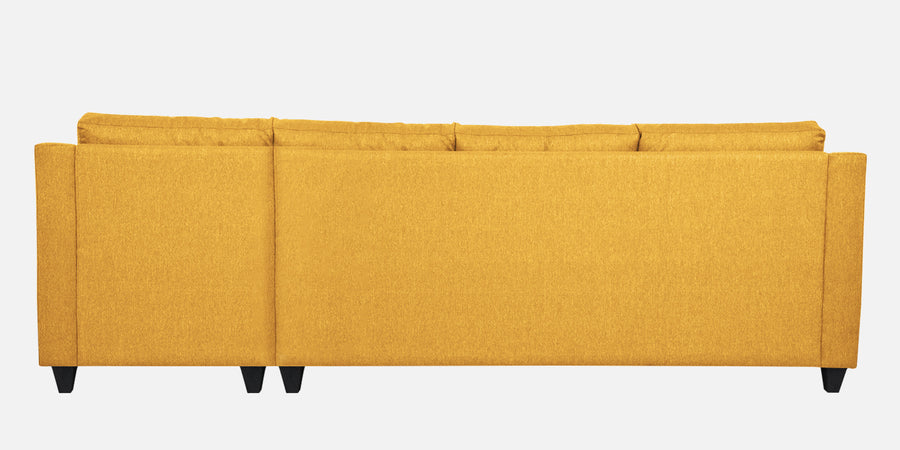 Welly Fabric Lhs Sectional Sofa 3 Lounger In Bold Yellow Colour - Febonic Living