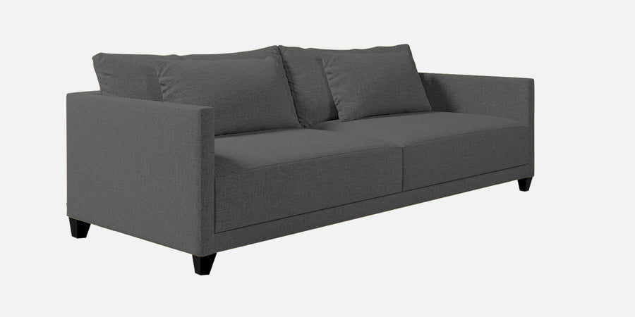 Kera Fabric 2 Seater Sofa In Charcoal Grey Colour - Febonic Living