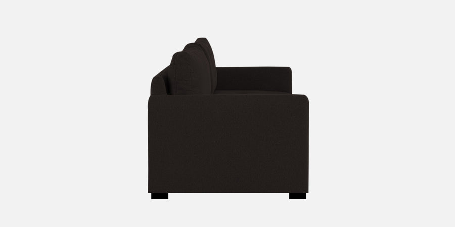 Sigma Fabric 3 Seater Sofa In Cara Brown Colour - Febonic Living