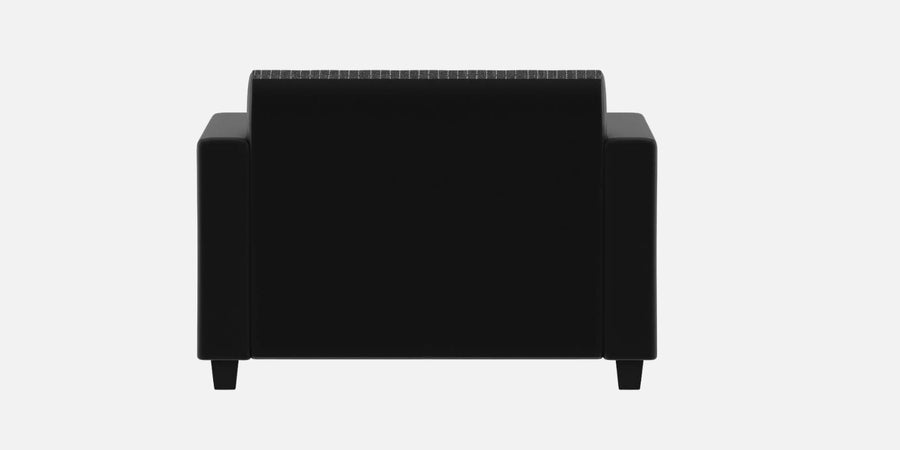 Baley Fabric 2 Seater Sofa In Lama Black Colour - Febonic Living