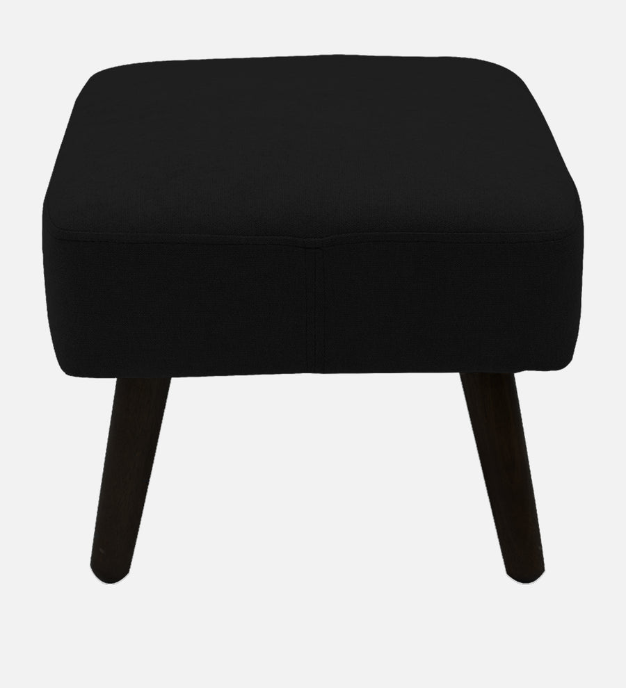 Luke Fabric Foot Stool In Zed Black Colour - Febonic Living