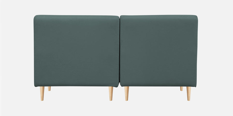 Woody Fabric 2 Seater Sofa In Pista Green Colour - Febonic Living