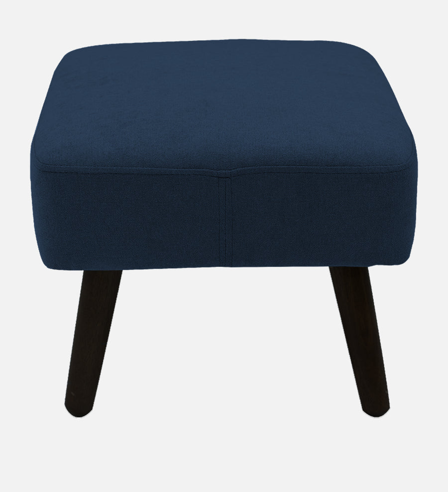 Luke Fabric Foot Stool In Denim Blue Colour - Febonic Living