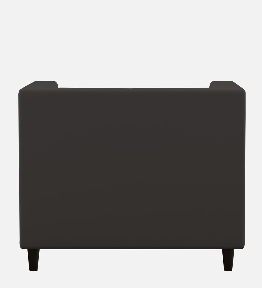 Braulia Velvet 1 Seater Sofa In Davy Grey Colour - Febonic Living