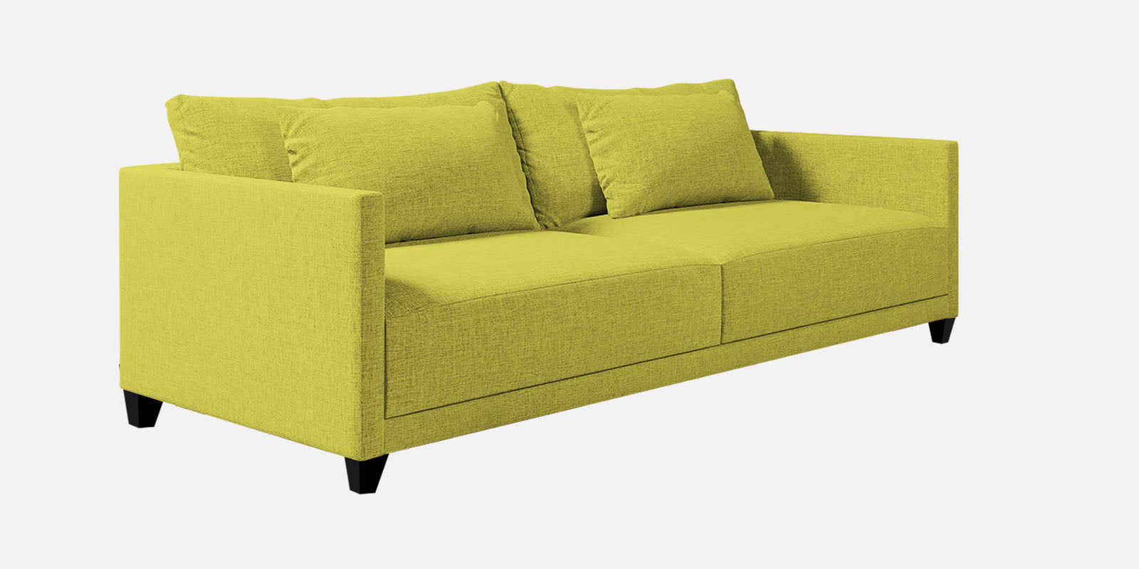 Kera Fabric 2 Seater Sofa in Parrot Green Colour