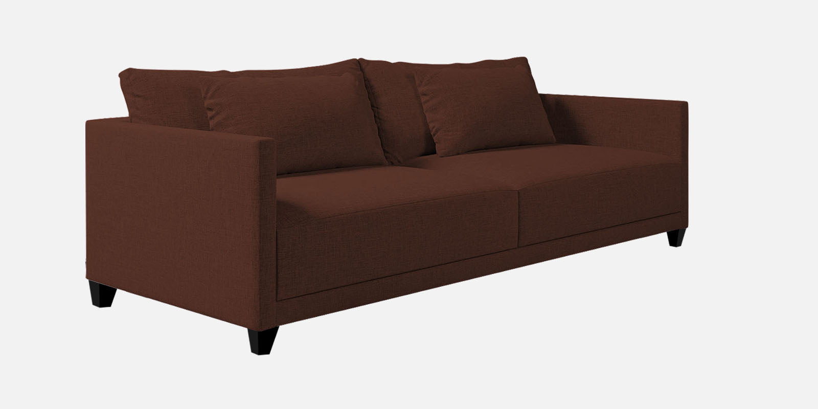 Kera Fabric 3 Seater Sofa in Coffee Brown Colour