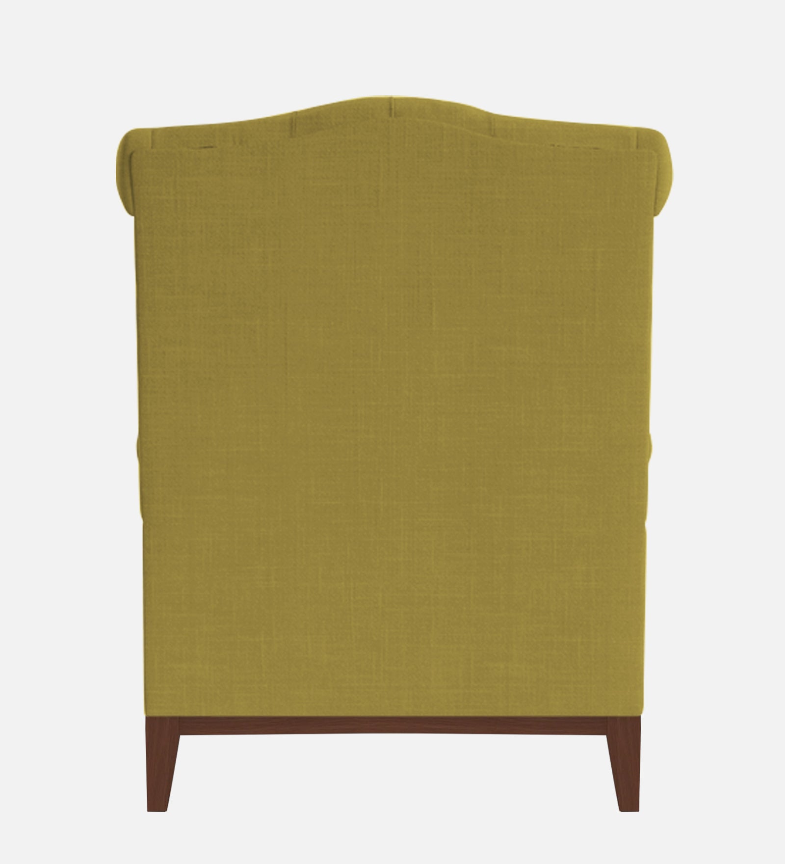 Nory Fabric 1 Seater Wing Chair in Parrot Green Colour