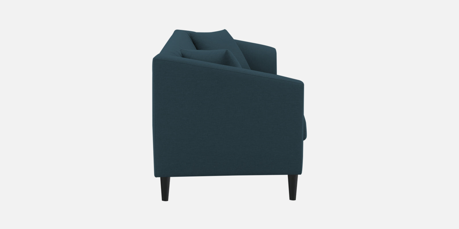 Polon Fabric 2 Seater Sofa In Cool Blue Colour