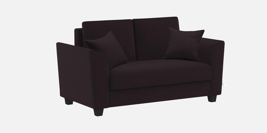 Daku Fabric 2 Seater Sofa In Cara Brown Colour - Febonic Living