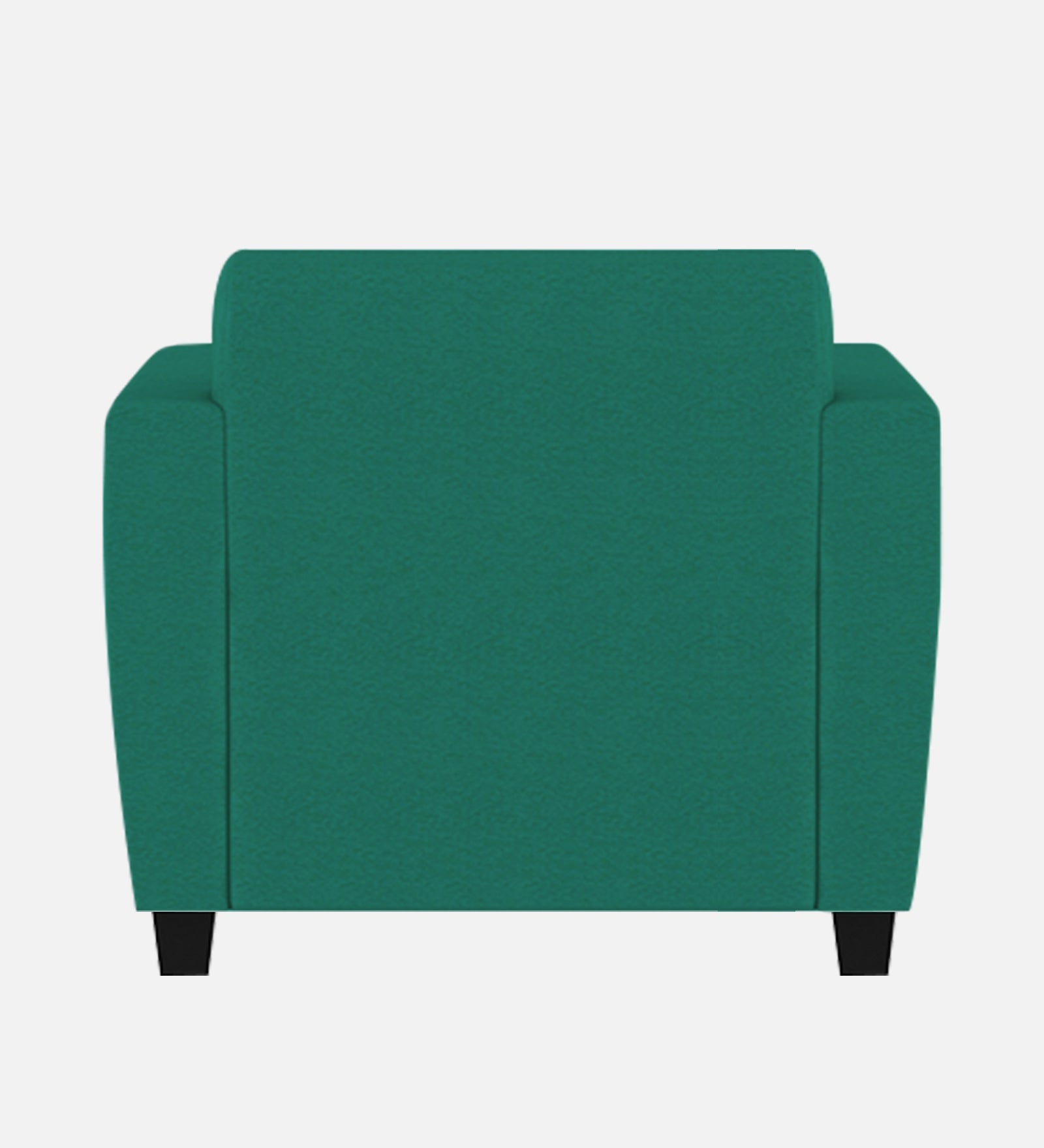 Gozi Fabric 1 Seater Sofa In Sea Green Colour