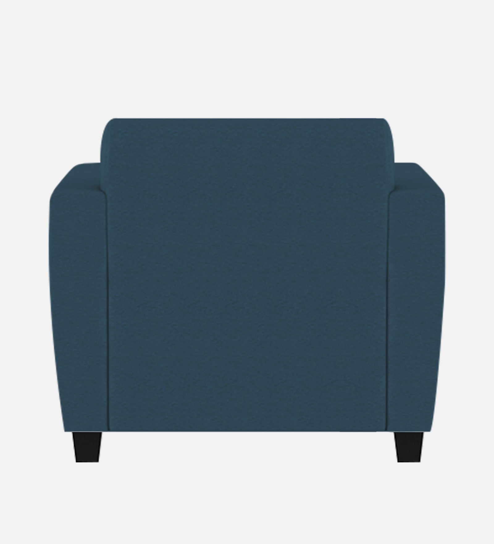 Gozi Fabric 1 Seater Sofa In Light Blue Colour