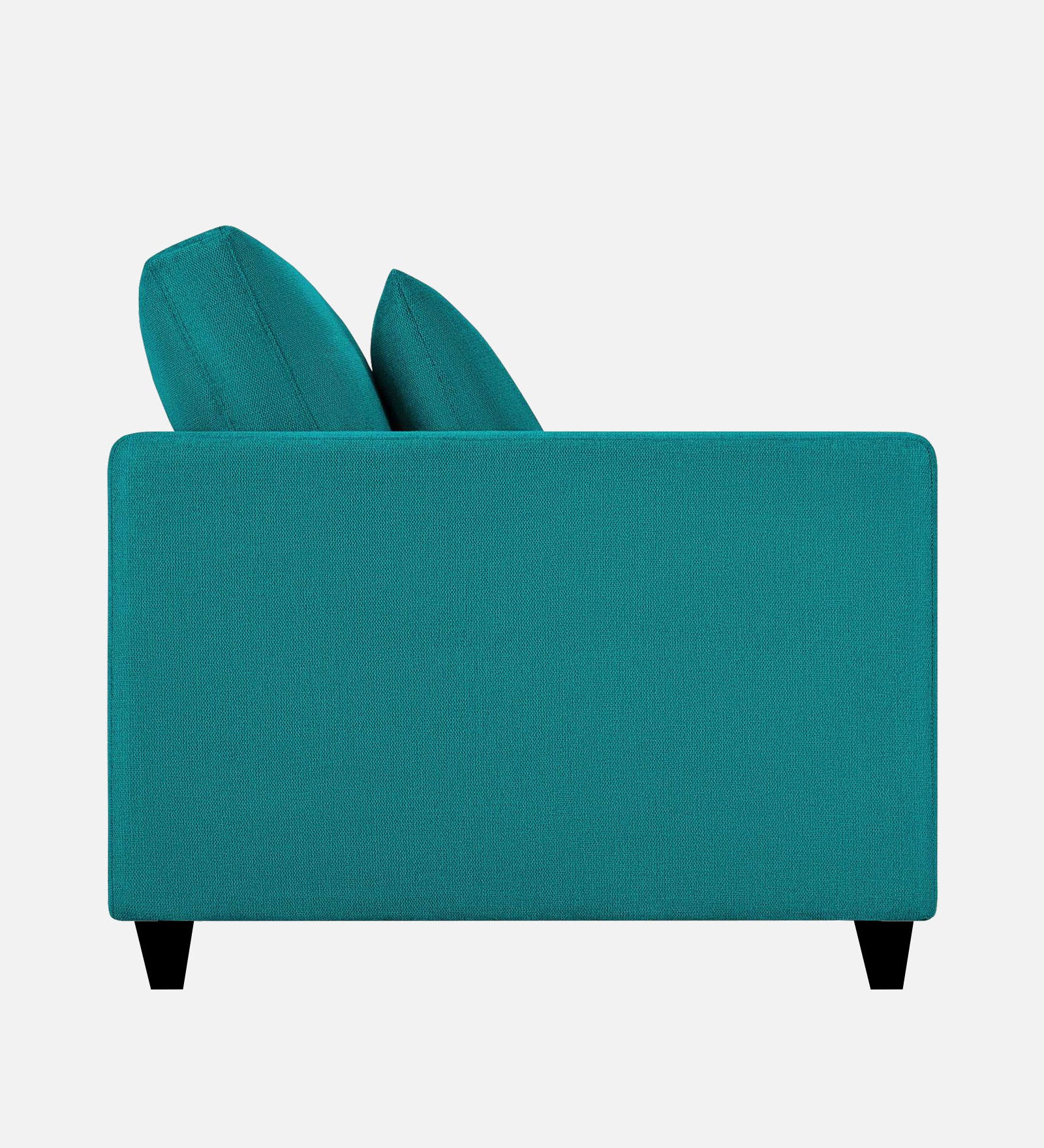 Kera Fabric 1 Seater Sofa in Sea green Colour