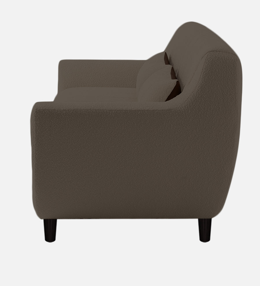 Nesco Boucle Fabric 1 Seater Sofa In Niya Beige Colour - Febonic Living